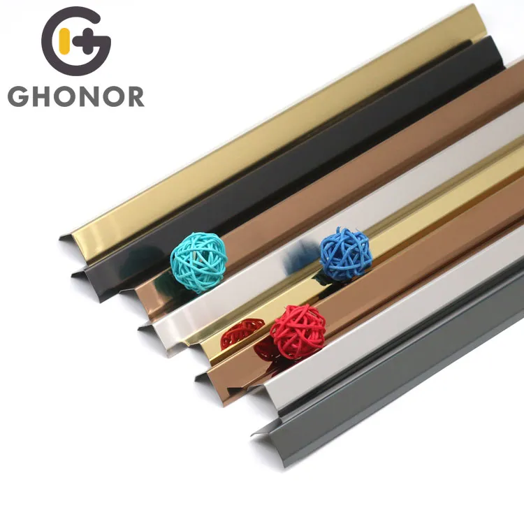 1 brushed stainless steel tile trim 1 brushed stainless steel tile trim